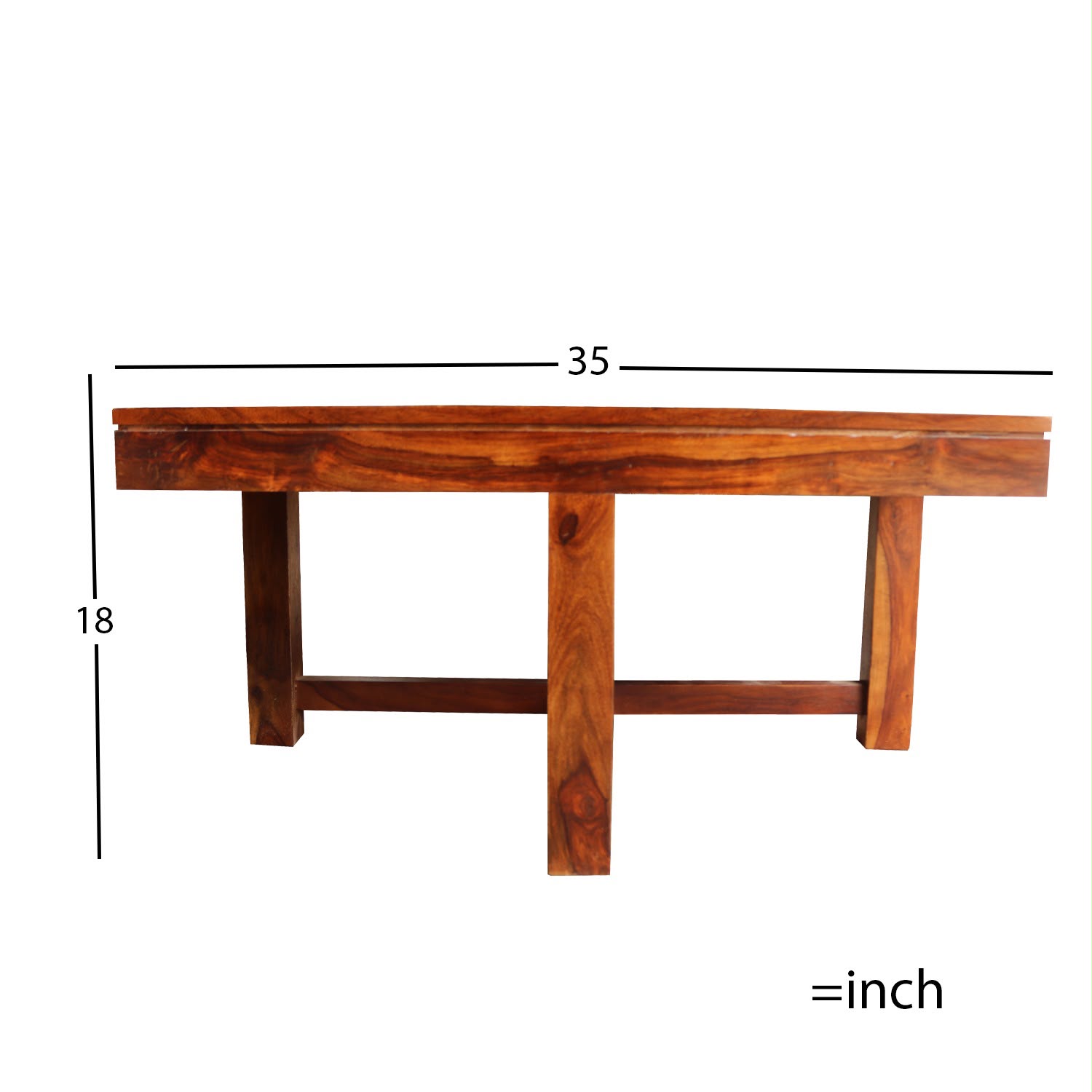 IMG-20260807-WA0030.jpg Sheesham Wood Trestle Dining Table - Image 1