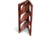 Sheesham Wood Foldable 3-Tier Corner Shelf - Image 6