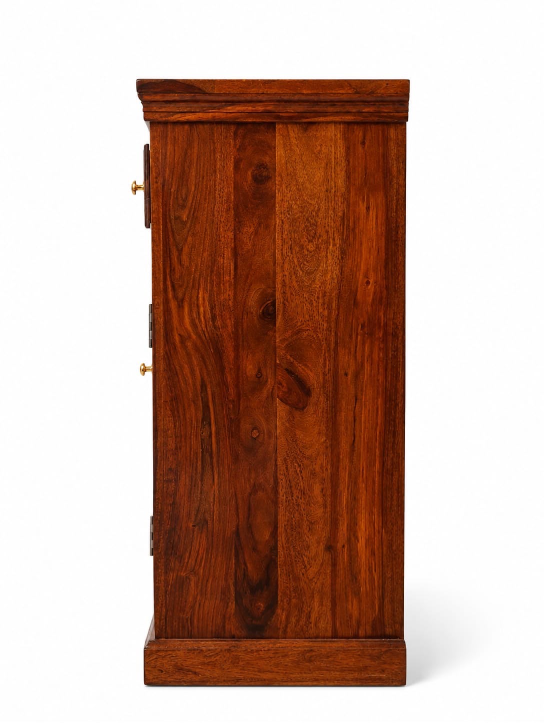 IMG-20260807-WA0093.jpg Sheesham Wood Tall Narrow Storage Cabinet - Image 1