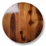 Sheesham Wood Crescent Moon Wall Shelf - Image 4