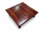 Sheesham Wood Pooja Chowki | Traditional Wooden Puja Table for Mandir - Image 5