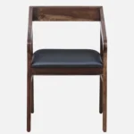 klint Sheesham Wood Arm Chair In Honey Oak Finish(Set of 2) - Image 4