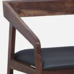 klint Sheesham Wood Arm Chair In Honey Oak Finish(Set of 2) - Image 6