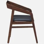 klint Sheesham Wood Arm Chair In Honey Oak Finish(Set of 2) - Image 8