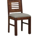 Tortina Sheesham Wood Dining Chair with Cushion Seat (SET OF 2) - Image 2
