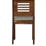 Tortina Sheesham Wood Dining Chair with Cushion Seat (SET OF 2) - Image 4