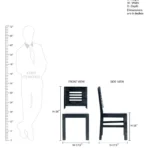 Tortina Sheesham Wood Dining Chair with Cushion Seat (SET OF 2) - Image 5