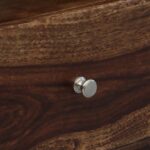 Palencia Natural Finish Wooden Side Table (SET OF 2) - Image 2