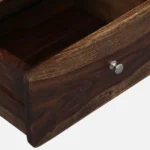 Palencia Natural Finish Wooden Side Table (SET OF 2) - Image 5